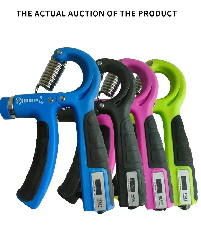 Hand Grip Grips Metal Gym Hand Gripper with Counter Strengthener Set Forearm Wrist Training Hand