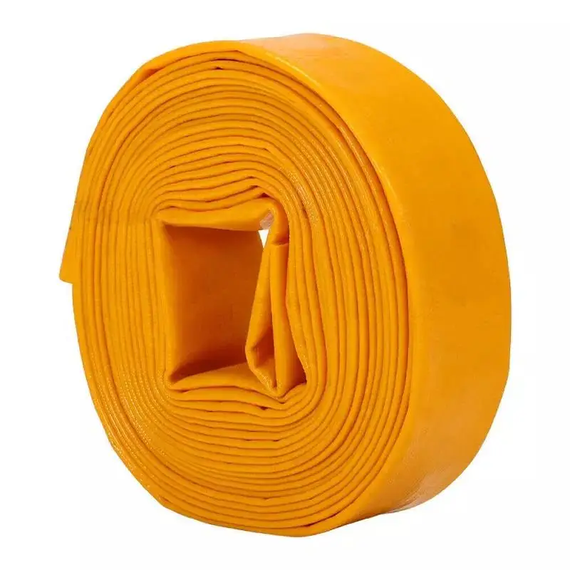 Agricultural irrigation expandable 2 inch PVC layflat hose water pump hose