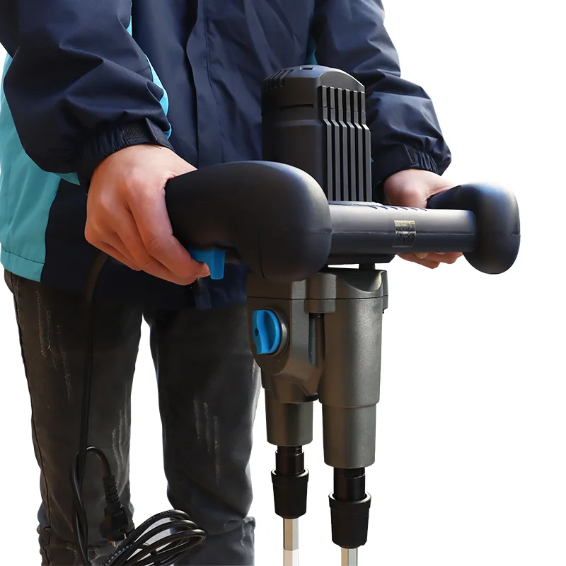 Factory wholesale efficient Industrial Electric Drill  Putty Cement SDS Double Rod Mixer