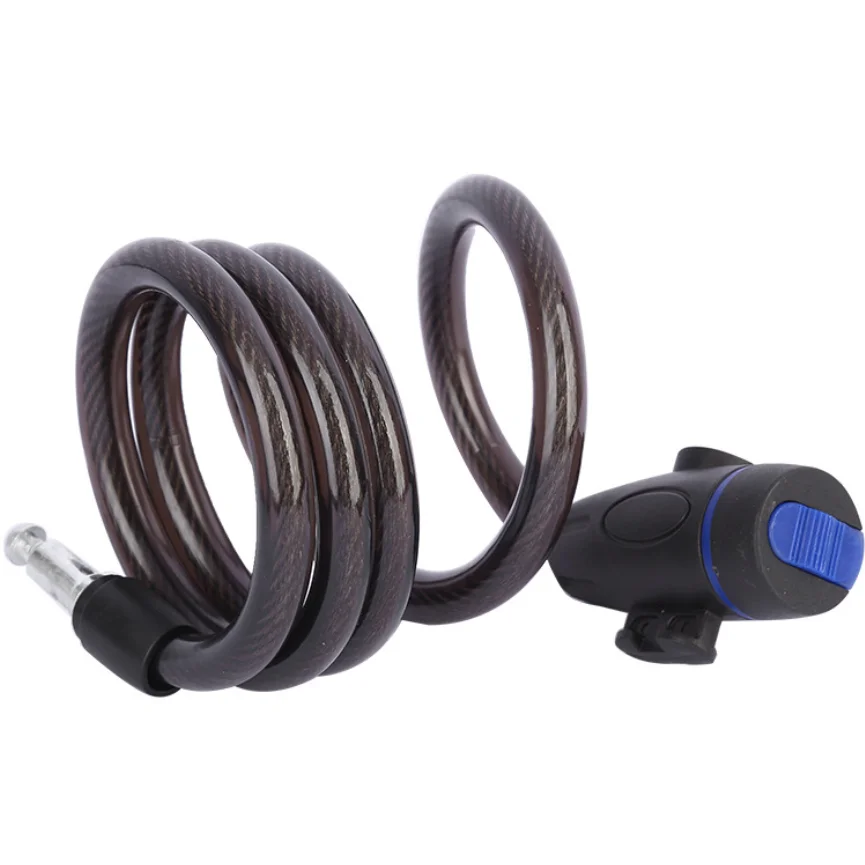 
Best selling durable using popular product steel lock for bicycle two keys lock bicycle cable lock 