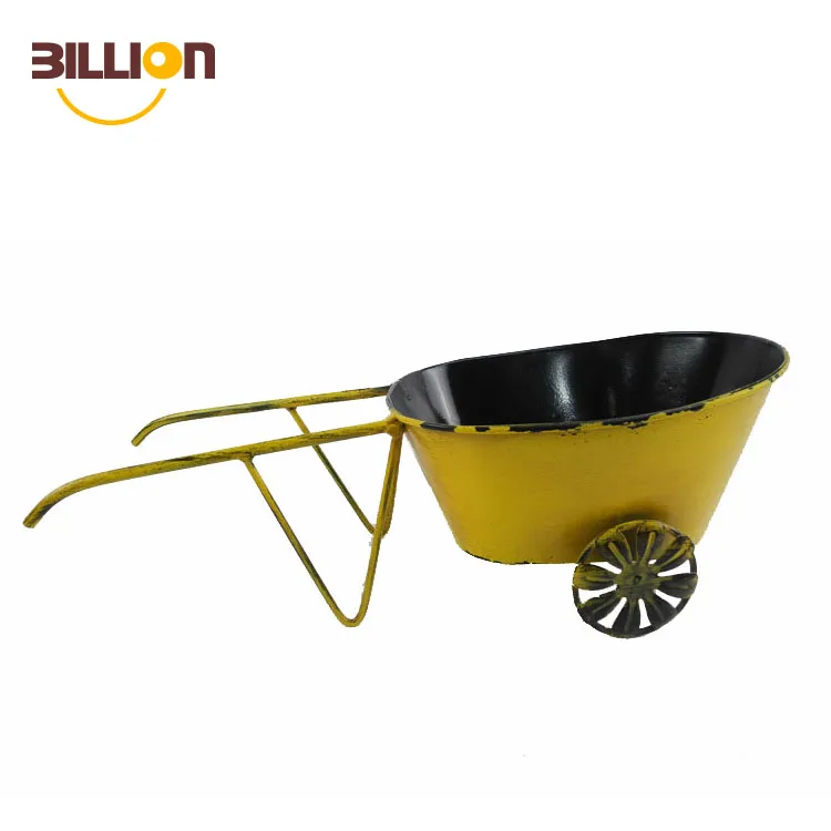 Cheap Country Flower trolley Tool Cart Metal Garden Wagon