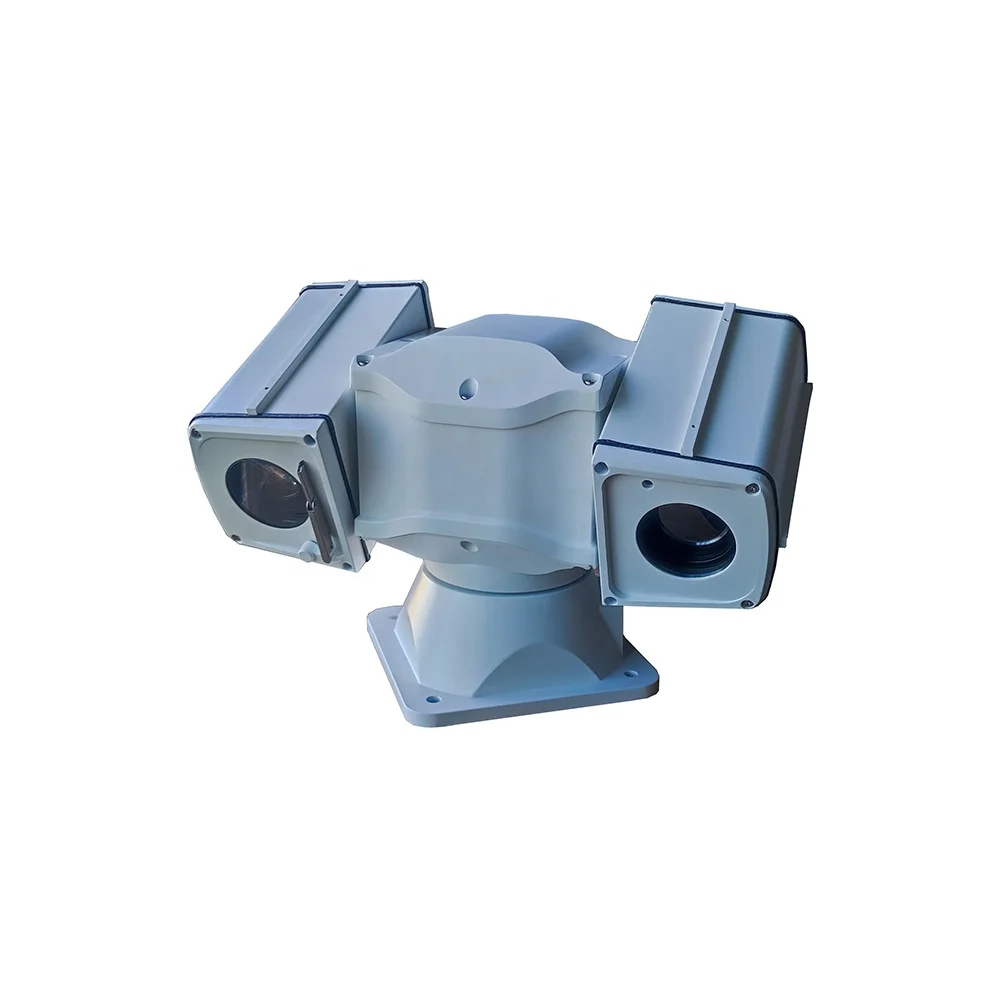 Outdoor Surveillance Vehicle Mounted Network Dual Sensor Security PTZ Night Vision HD Thermal Imaging Camera Price