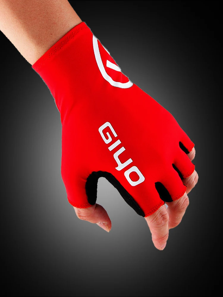 
Fitness Custom Cheap Anti-slip Motorcycle MTB Road Bike Bicycle Sports Padded Cycling Gel Gloves Bike Half Finger 
