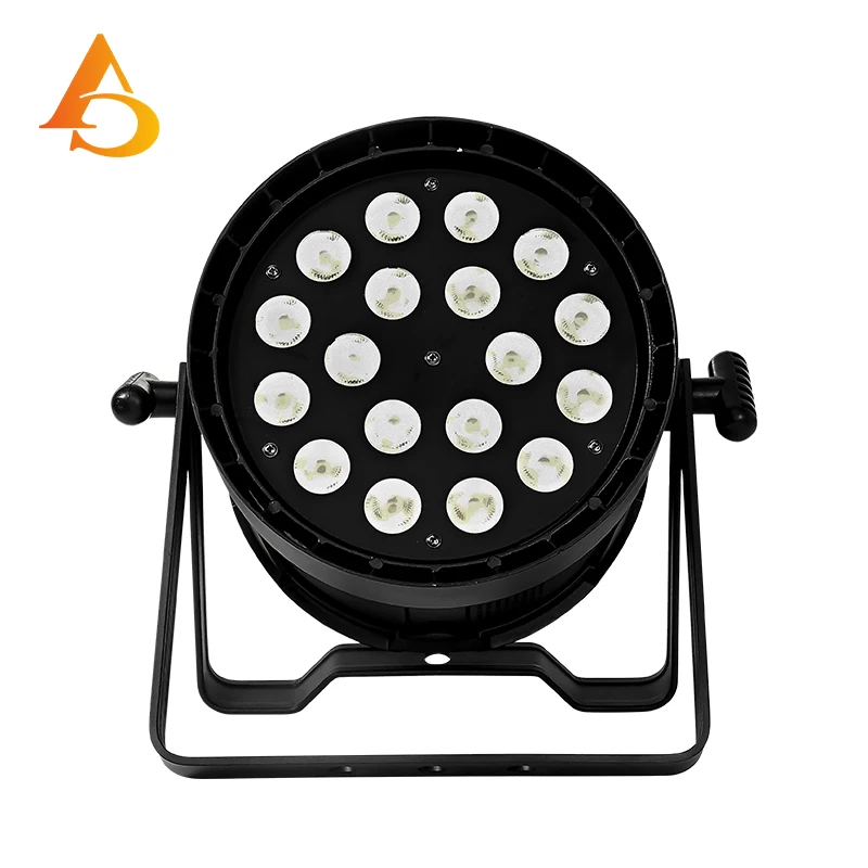 Professional lighting 18x20w par colorful light dmx rgbw led par light for stage