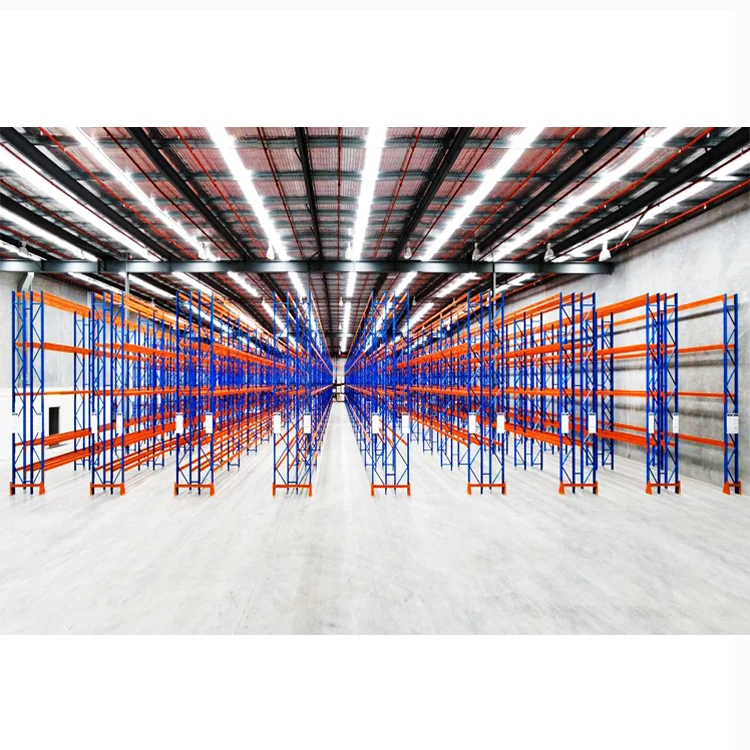 76.2mm 3 inches Adjustable racking System Heavy Duty dexion style upright Pallet Rack with Box and Step Beam