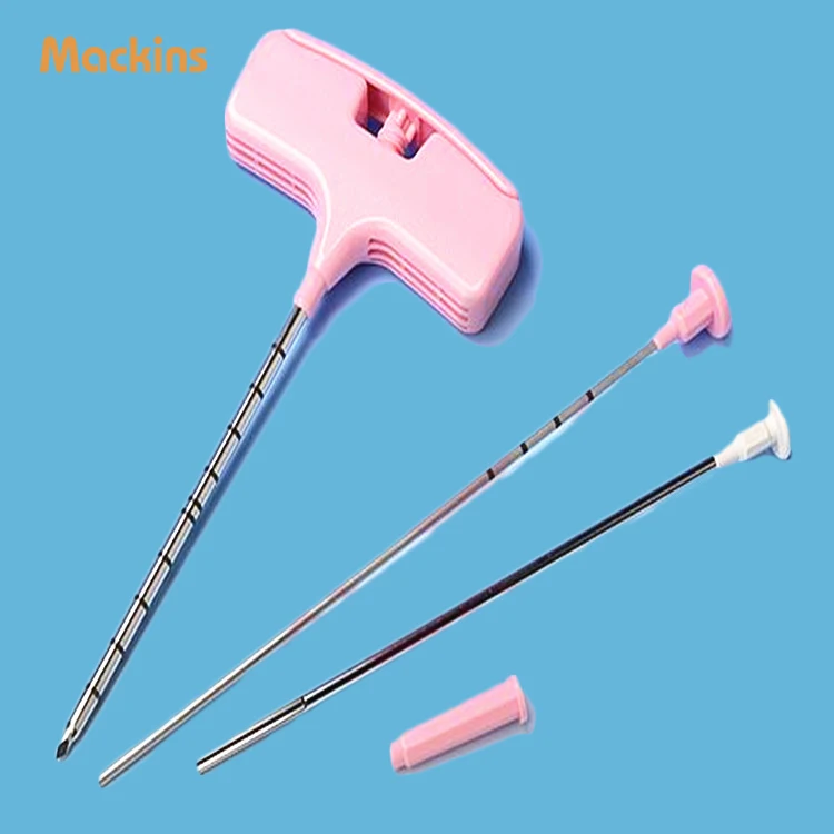 Sterile bone marrow aspiration biopsy puncture needle