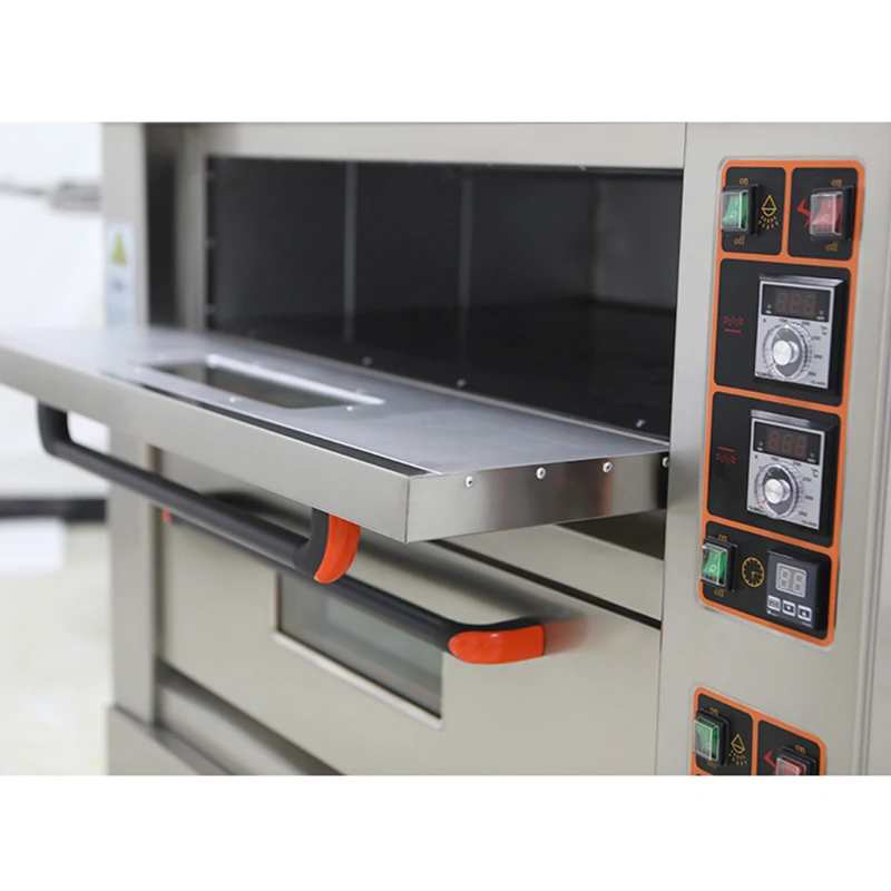 Wholesale Industrial Bakery Machines 3 Deck 9 Tray Electric Bread Oven