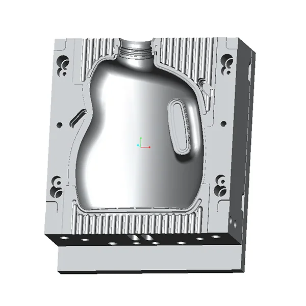 One cavity 3.5L laundry liquid bottle conjoin mold blow moulding machine mold