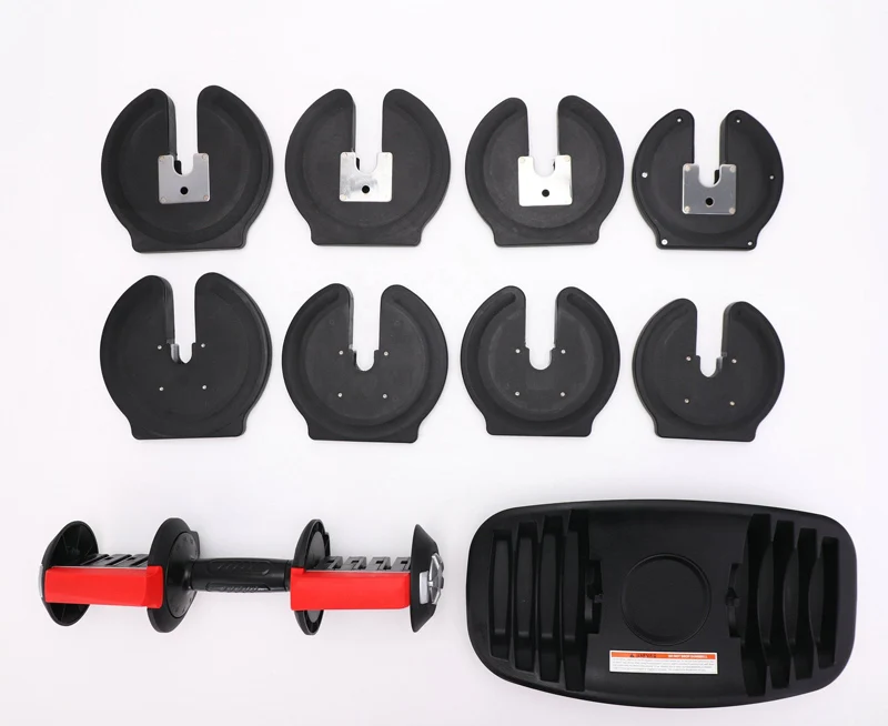 TODO Custom Gym And Home Use New 10kg 15kg 18Kg 40Kg 50Kg Adjustable Round Dumbbells Set 90Lb Free Weights System
