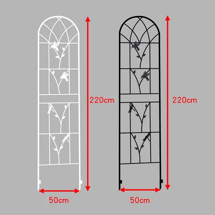 
Metal Garden Fence Temporary Movable Border Fencing Flower Bed Garden Border 