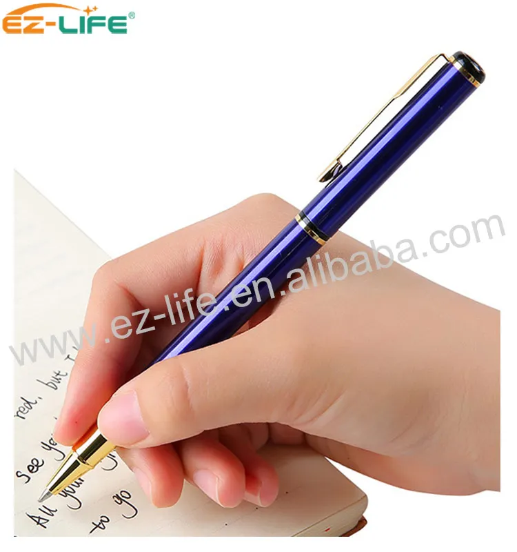 Hot sale Exquisite portable Metal Roller ball pen business custom logo gift Printing Gel pen for promotion