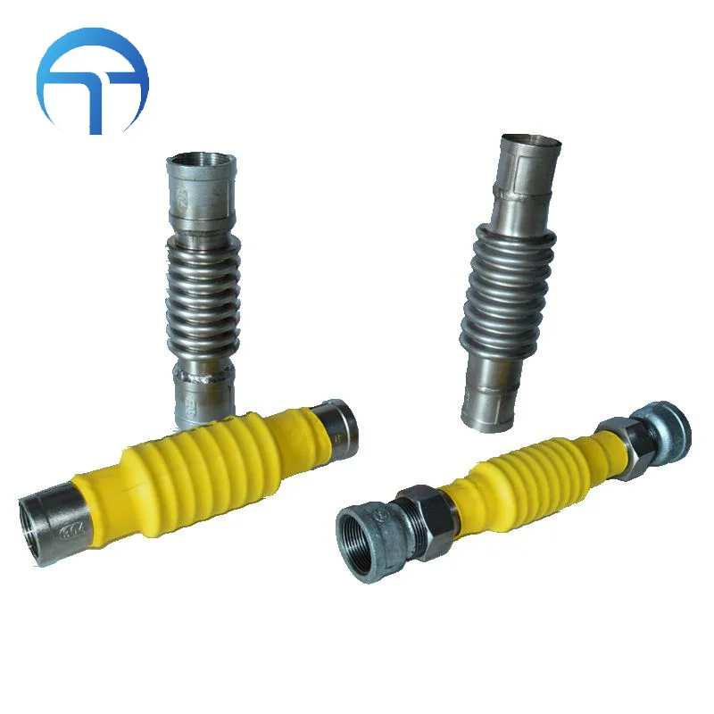 pipe system joint flexible braids metal fire sprinkler s.s corrugated hose