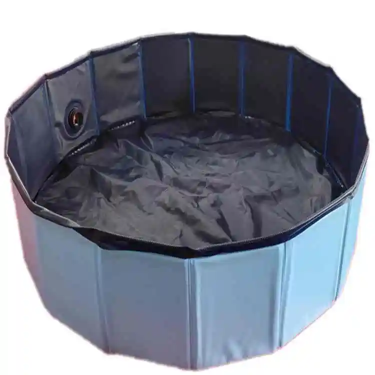  Foldable PVC Dog Swim Pool Pet Bath Collapsible Bathtub Portable Bathing Wash Water