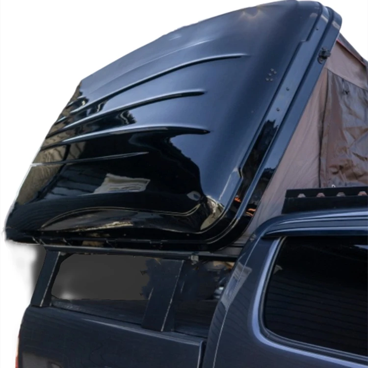 China Manufacture Hard Shell Rooftop Tent 1-2 person Waterproof  Camping Car Roof Tent