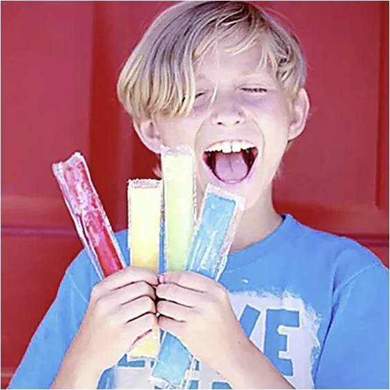 Ozera 001 130 Pack Ice Pop Molds Popsicle Bags Freeze Disposable Pouches