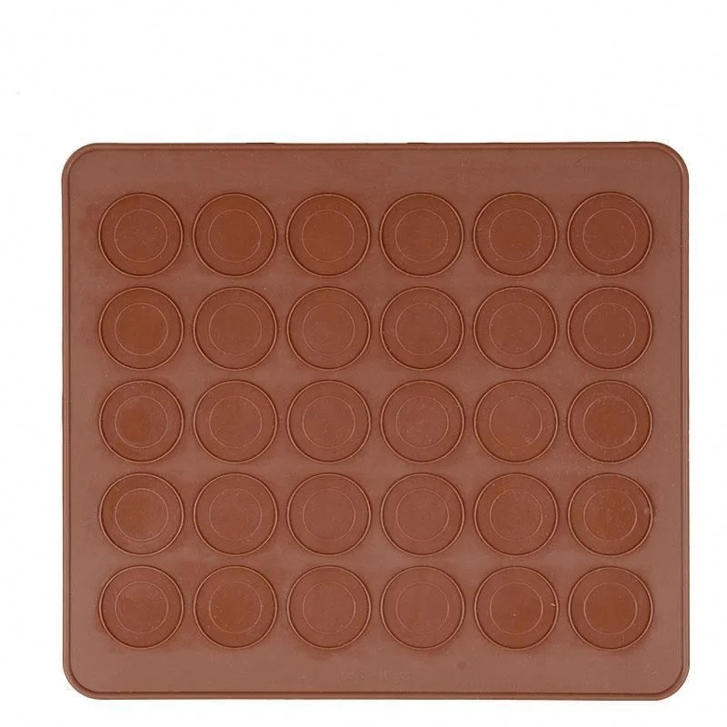 Factory Wholesale 26*29cm Microwave Safe Silicone Baking Macaron Mat