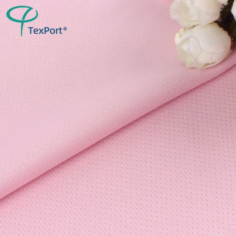 China Factory 100% Polyester 180gsm Stretch Single Sided Mesh Textile Fabric Small Medium Hole For Sportswear Garment