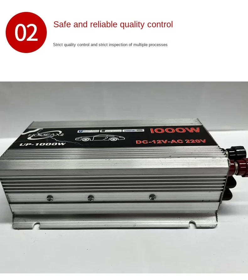 AISHANG Power Inverter Dc 12v 24v 48v 72 Volt To Ac 110v 220v 230v 240v 300watts To 1000watts For Choice 220w Car Inversor