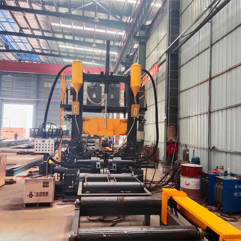 Automatic H Beam Welding Machine for Assembly Welding Straightening 3 Functions in 1