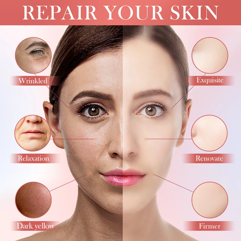 OEM SADOER Private Label Nicotinamide Beauty Cosmetic Products Peach Lactobacillus Nourishing Whiten Moisturizing Skin Care Set