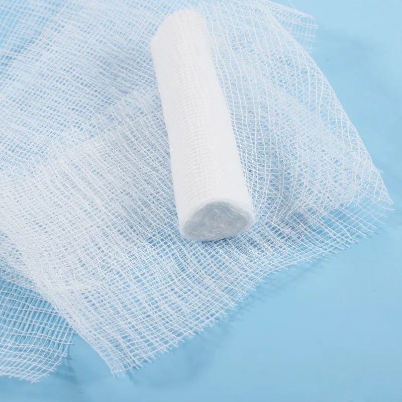 100% Cotton Medical Disposable Wow Gauze Bandage 10cm