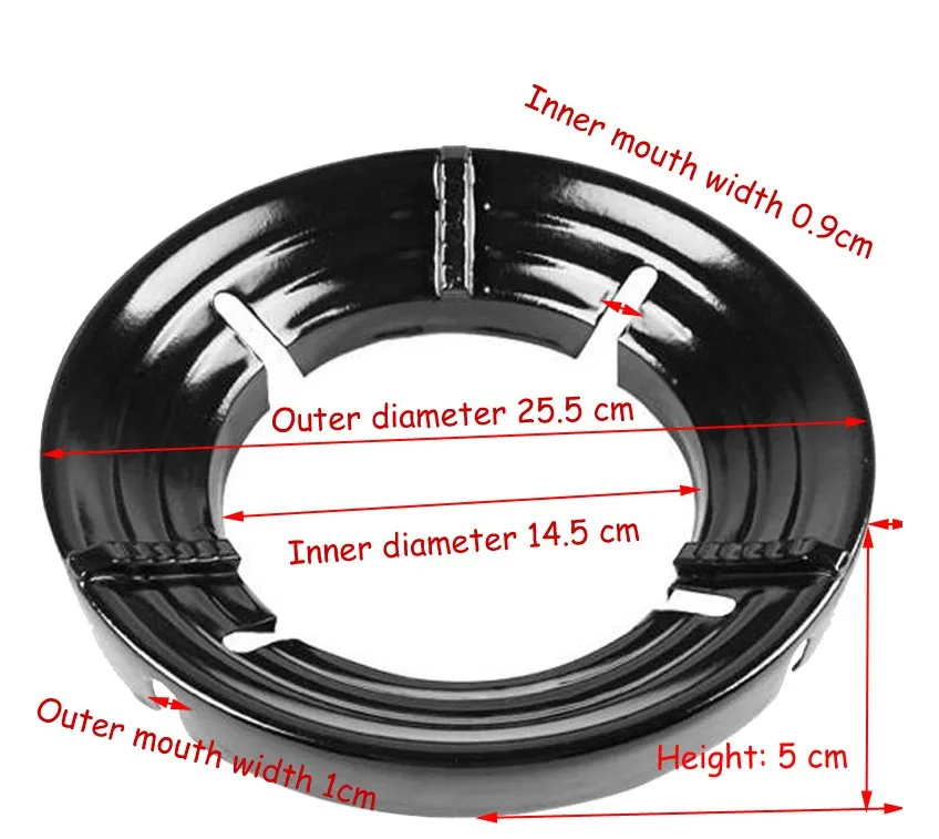 Top Sale Guaranteed Quality Stove Energy Saving Fire Windshield Bracket and Burner Accessories Gas Stove Rack
