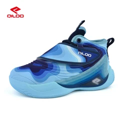 QILOO OEM \ OBM новый стиль дышащая устойчивая плоская Повседневная Баскетбольная обувь для детей