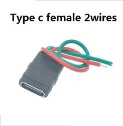 waterproof usb type c port Ip68 Usb Type-C Connector Panel Mount Female