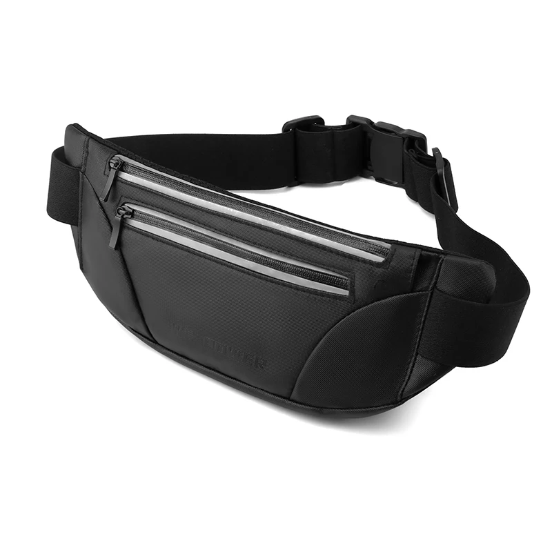 Wholesale Fanny Pack With Earphone Port Waterproof Waist Bag With Adjustable Belt Casual Bag Bum Bags For Travel Sports Running