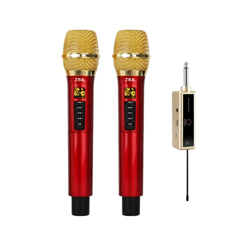 wireless microphone for OUTDOOR speaker  recording singing  High Quality UHF  with 200 Frequencies to Select