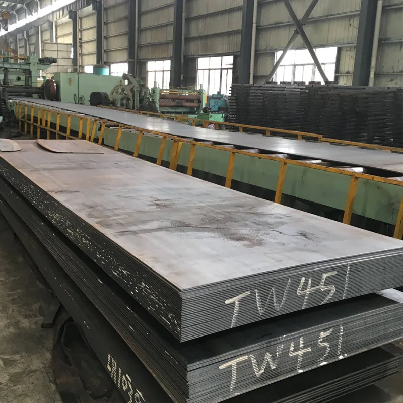 Iron Plate Steel Plate Hot Rolled Carbon Steel Q235 Metal Steel Price Factory Wholesale High Quality 2mm Black 20mm A36 1 Ton