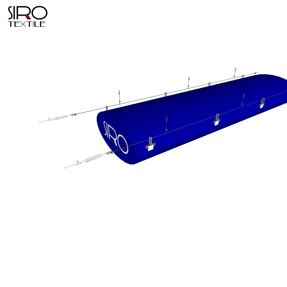 irregularly shaped oval/ellipse hvac fabric ducting