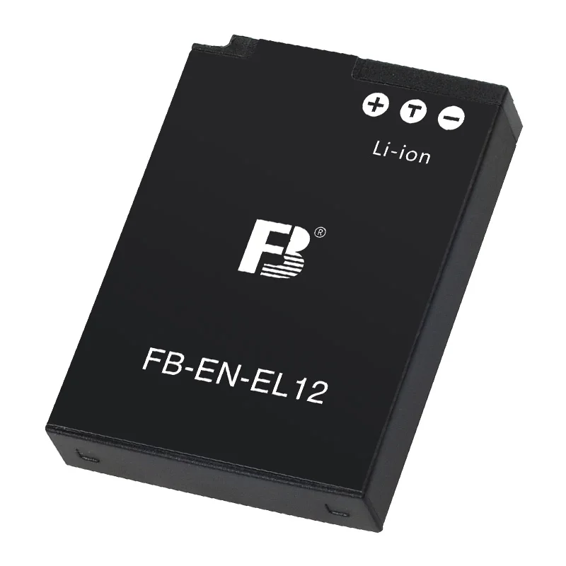 FB EN-EL12 rechargeable Li-ion battery 3.7v 830mAh EN EL12 For Nikon P300 P310 S8200 S9100 S9500 S8100 S6100 S110PJ S100P S710