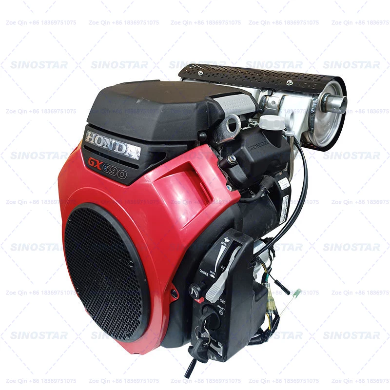 688CC Double Cylinder GX690 Petrol Engine 21HP Motor