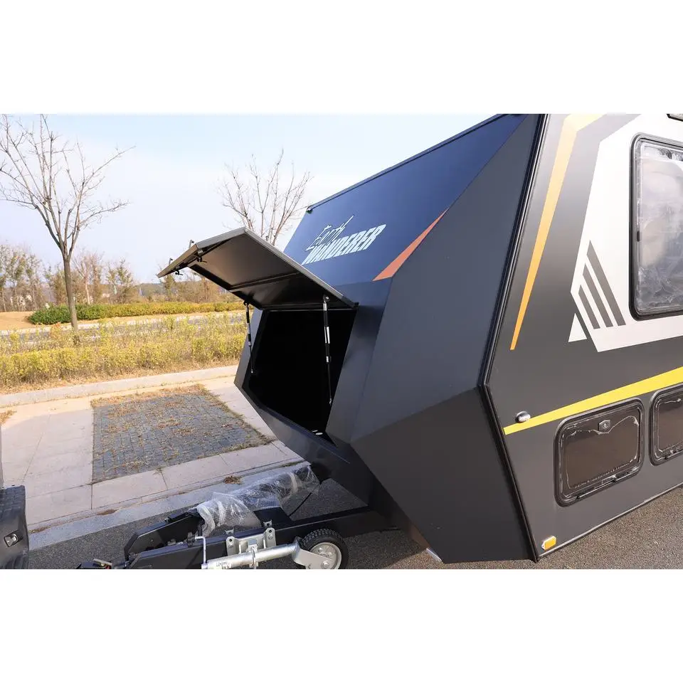 5 people camper trailer offroad caravan Chinese caravan manufacturer camping trailer off road camper 4*4 Australian standard