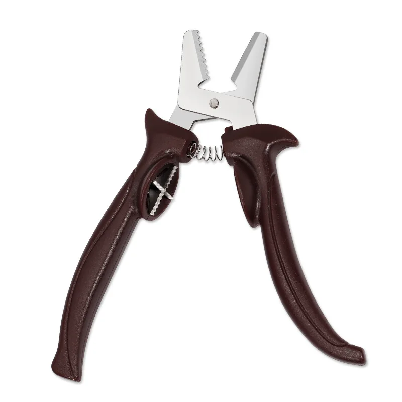 Wholesale Stainless Steel Kitchen Shears Plastic Handled Fruit and Vegetable Cut Scissors Factory Direct