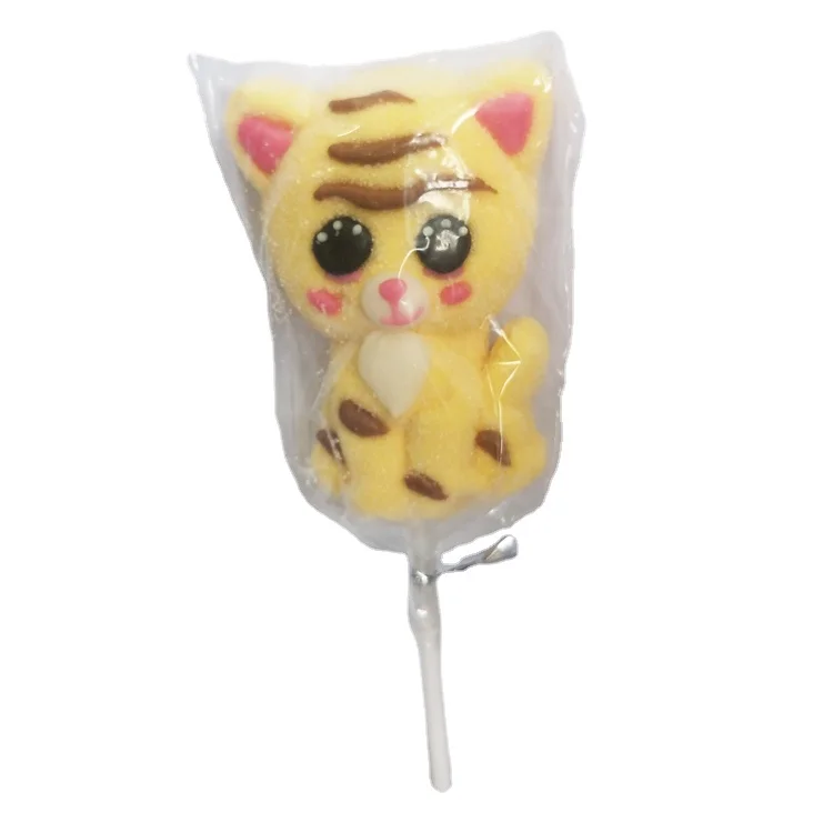 Proper Price Small Animal Marshmallow Lollipops Candy