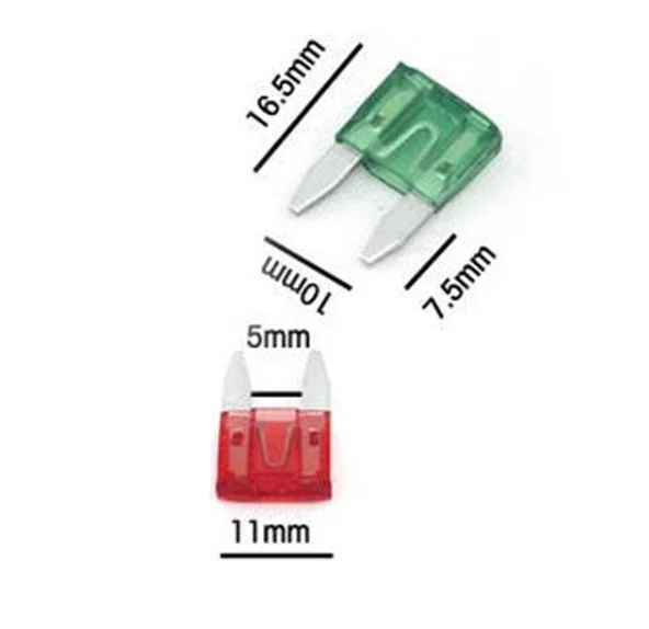 
Small Safety tube xenon lamp Auto fuse 3A5A7.5A10A20A30A40A Automotive fuse 