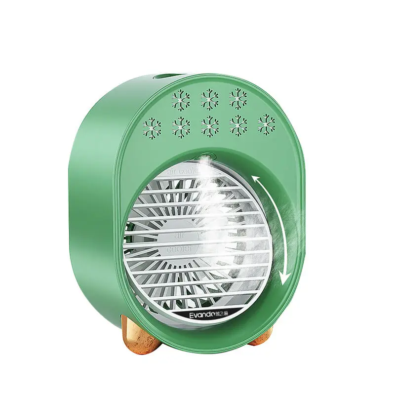 table Battery-Operated USB Electric Appliances Small Table Fans Air Cooler Turbo Circulating Fan Portable Rechargeable Fan