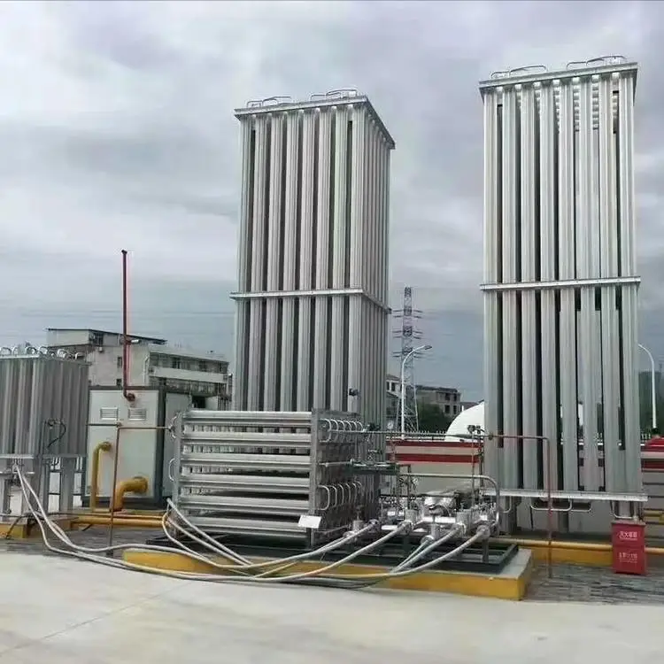 ASME/ GB Argon/oxygen/nitrogen /CO2 Liquid Ambient air vaporizer / Evaporator