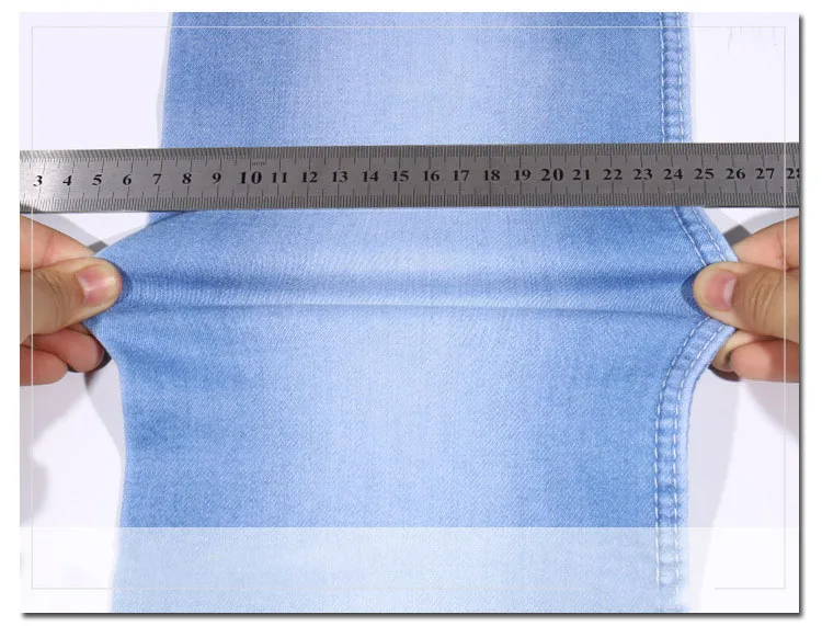 New Wholesale 10.8oz 100%Cotton indigo color rolls of Denim Fabric Good Stretch jeans fabric waterproof Spandex fabric for jeans