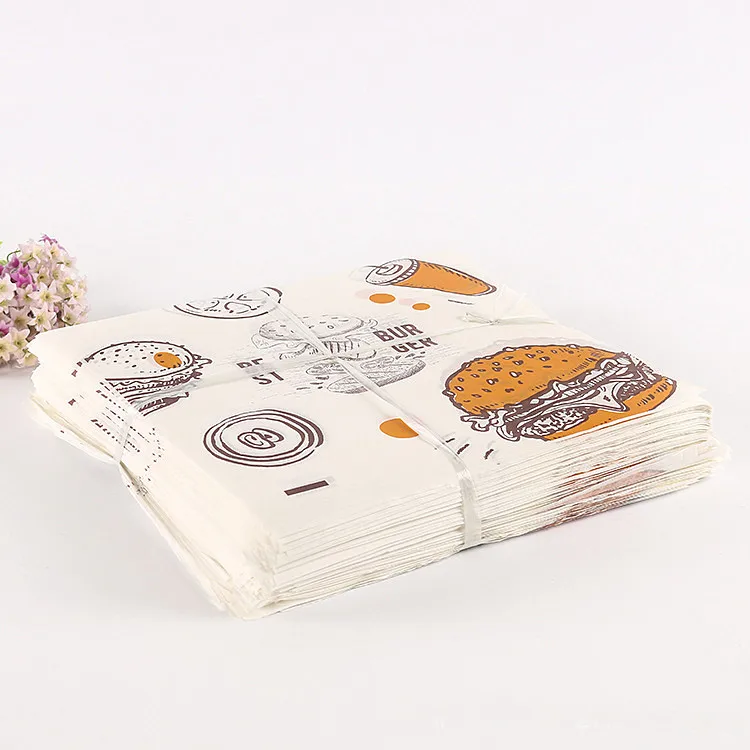 Custom logo table mat of paper