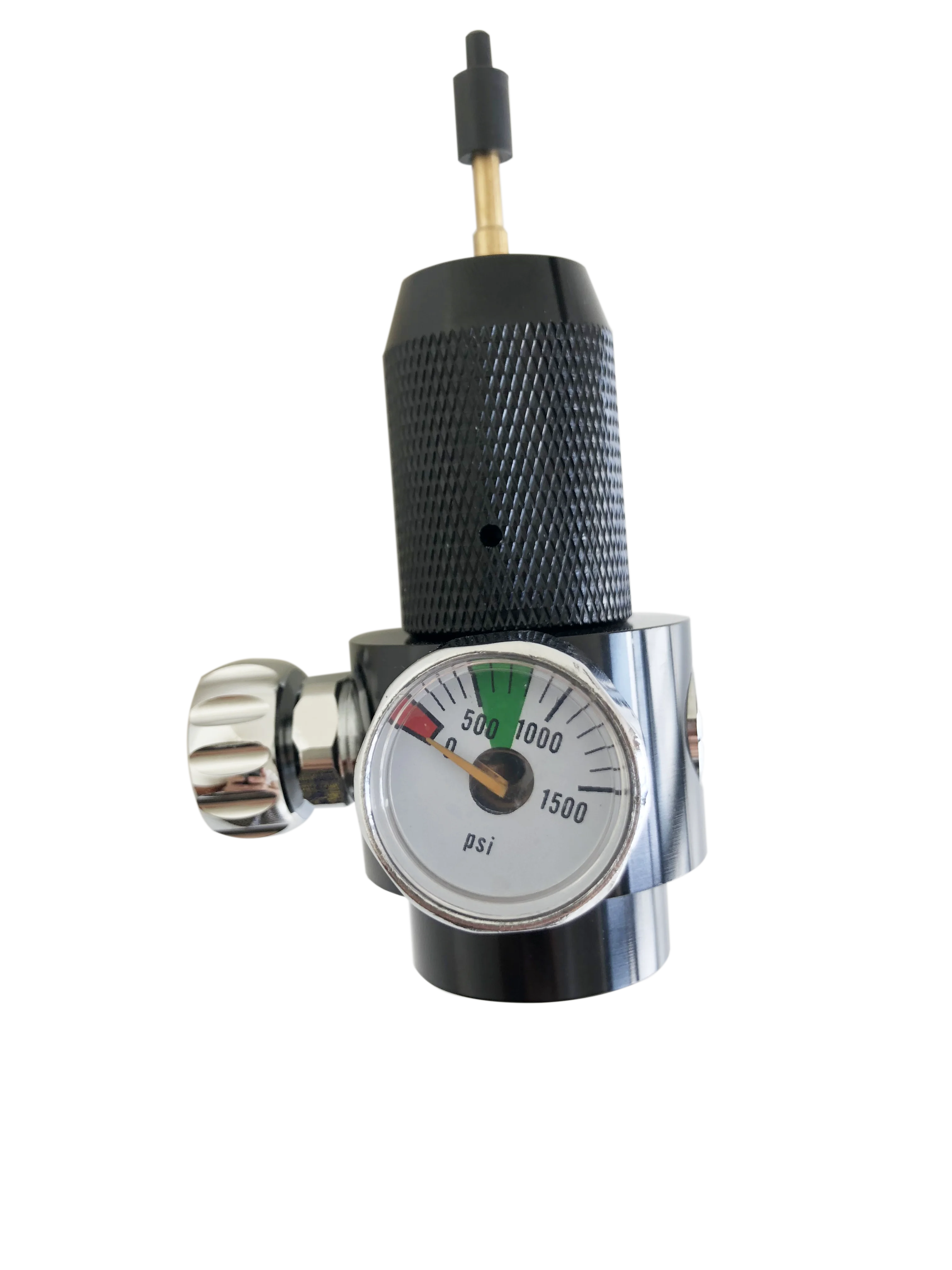 HPA Co2 Refill Charger Adapter to Standard Valve Regulator with G1/2-14 or Z6P7 CO2 CONVERT TO GREEN GAS MAG