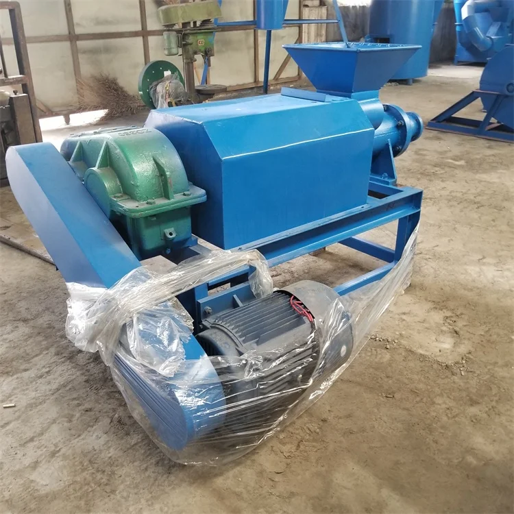 Small Scale Wood Press Briquette Machine Spare Parts Leaf Briquette Making Machine