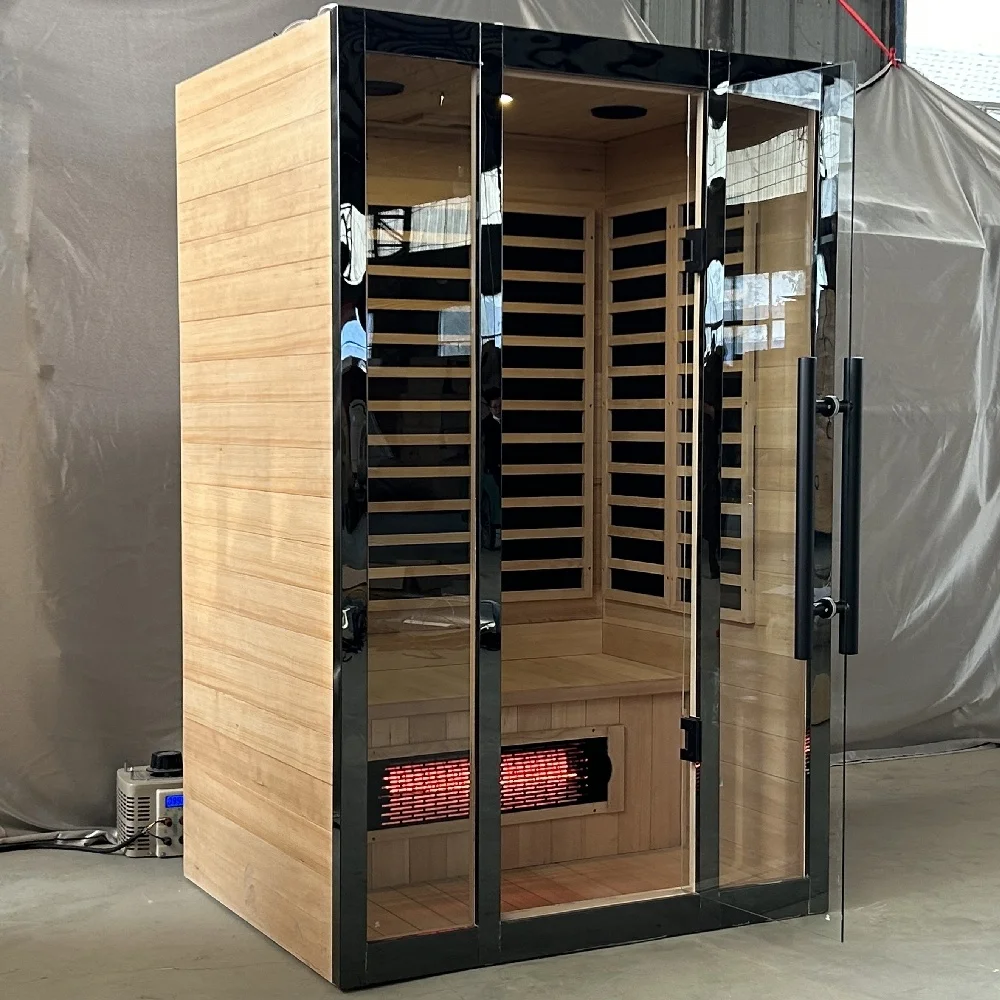 Infrared Sauna Home Sauna Portable Luxury Infrared Low EMF Infrared Sauna 2 person