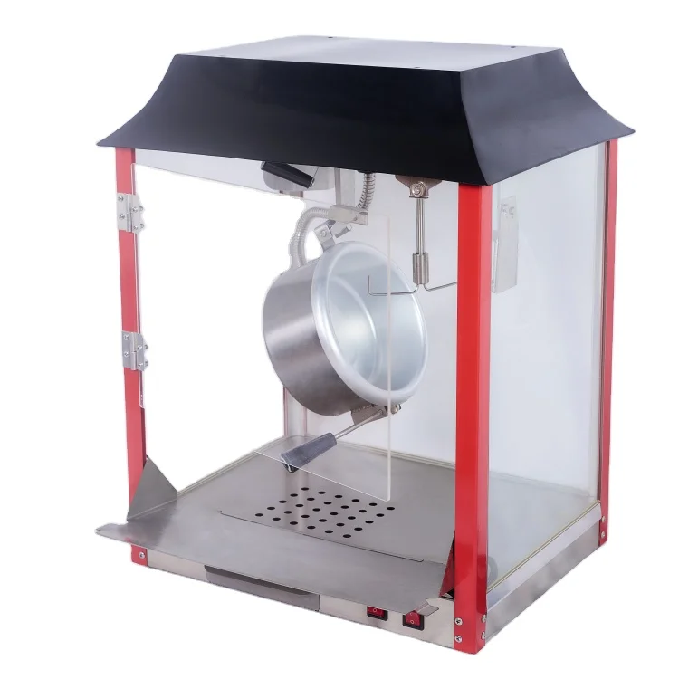 Oem Round Popcorn Popping Machine Pop Corn Making Machine