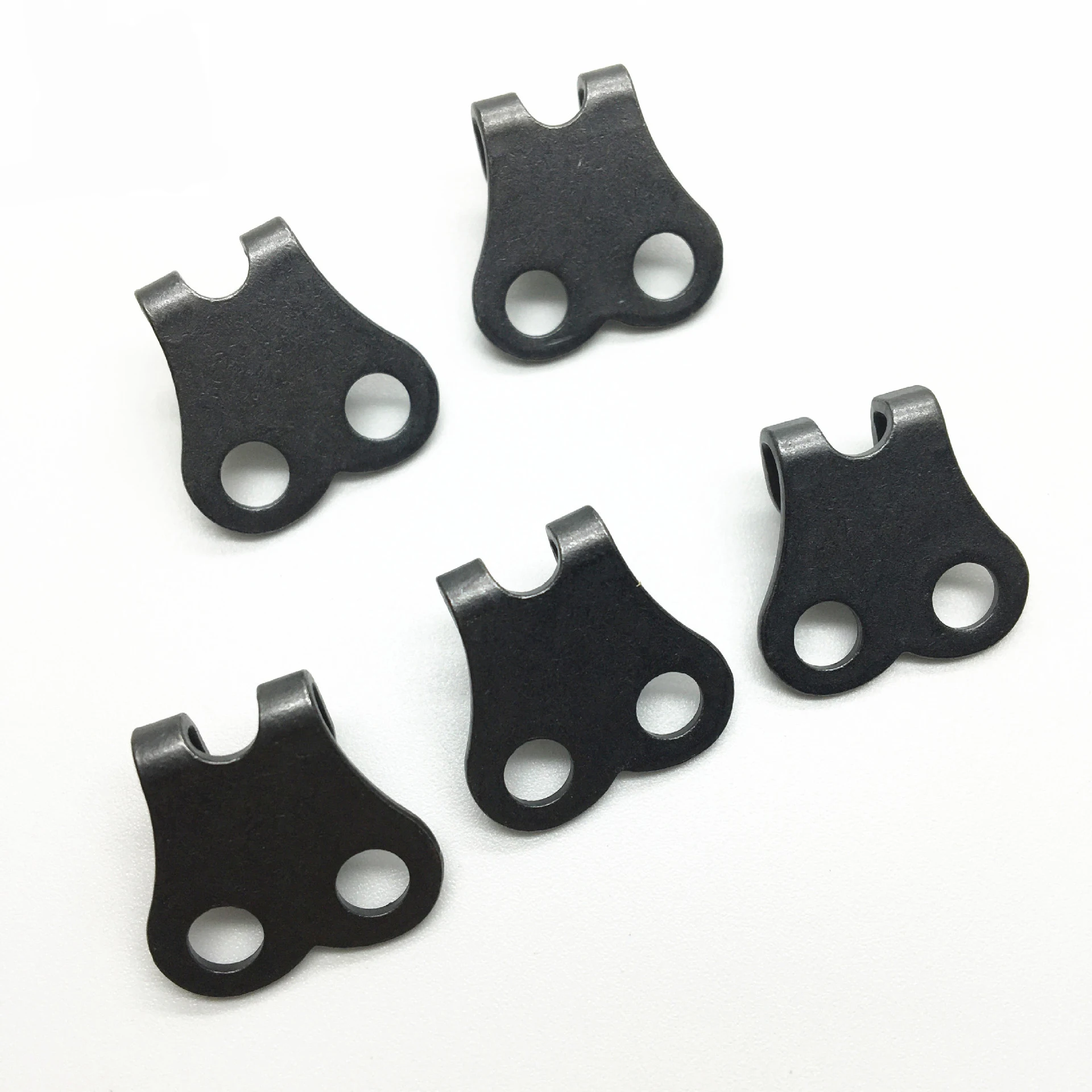 Wholesale High quality Custom Size iron and brass Metal Shoelace Hook Speed Hook And Eyelet For Shoes