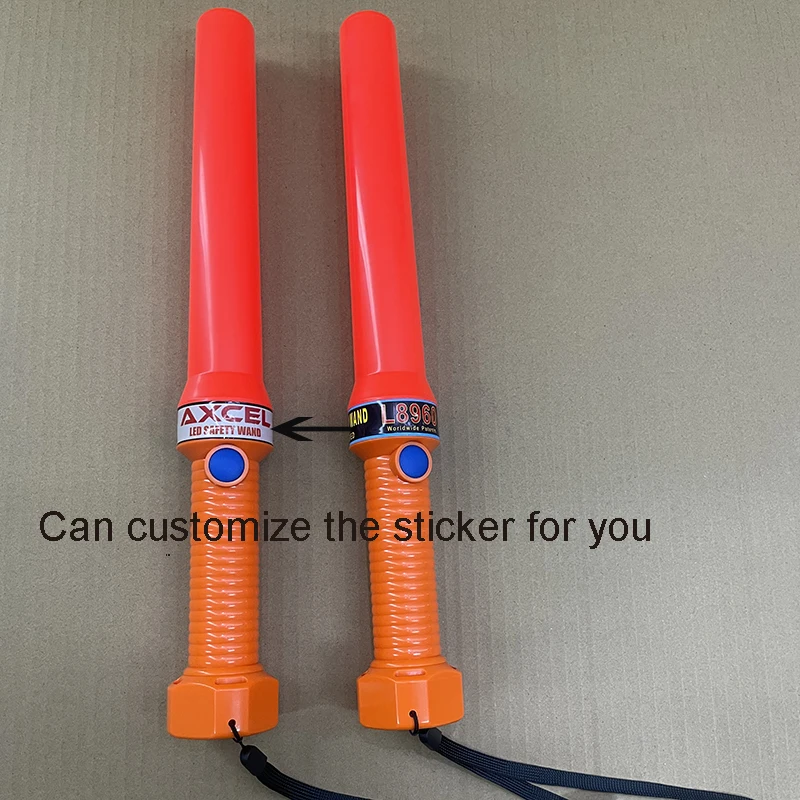 High quality glow warning led traffic baton wand for airport
