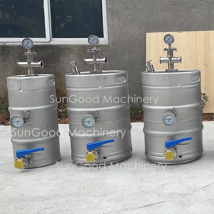 1/2bbl Stainless Steel Yeast Propagation Beer Keg Yeast Brink Tank Yeast Keg