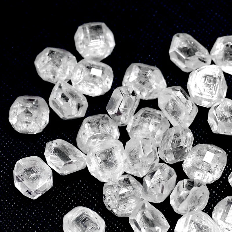 Wholesale White Lab Created Hpht Rough Uncut Diamonds